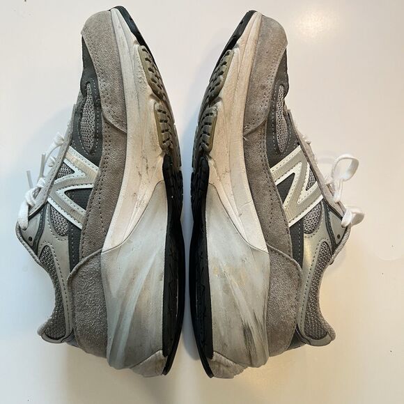 New Balance 990v6 Gray Suede Made In USA Sneakers M990GL6 Men’s US 8 EU 41.5 main image 2